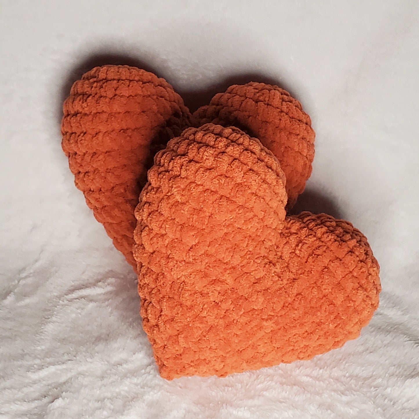 Heart Crochet Plush