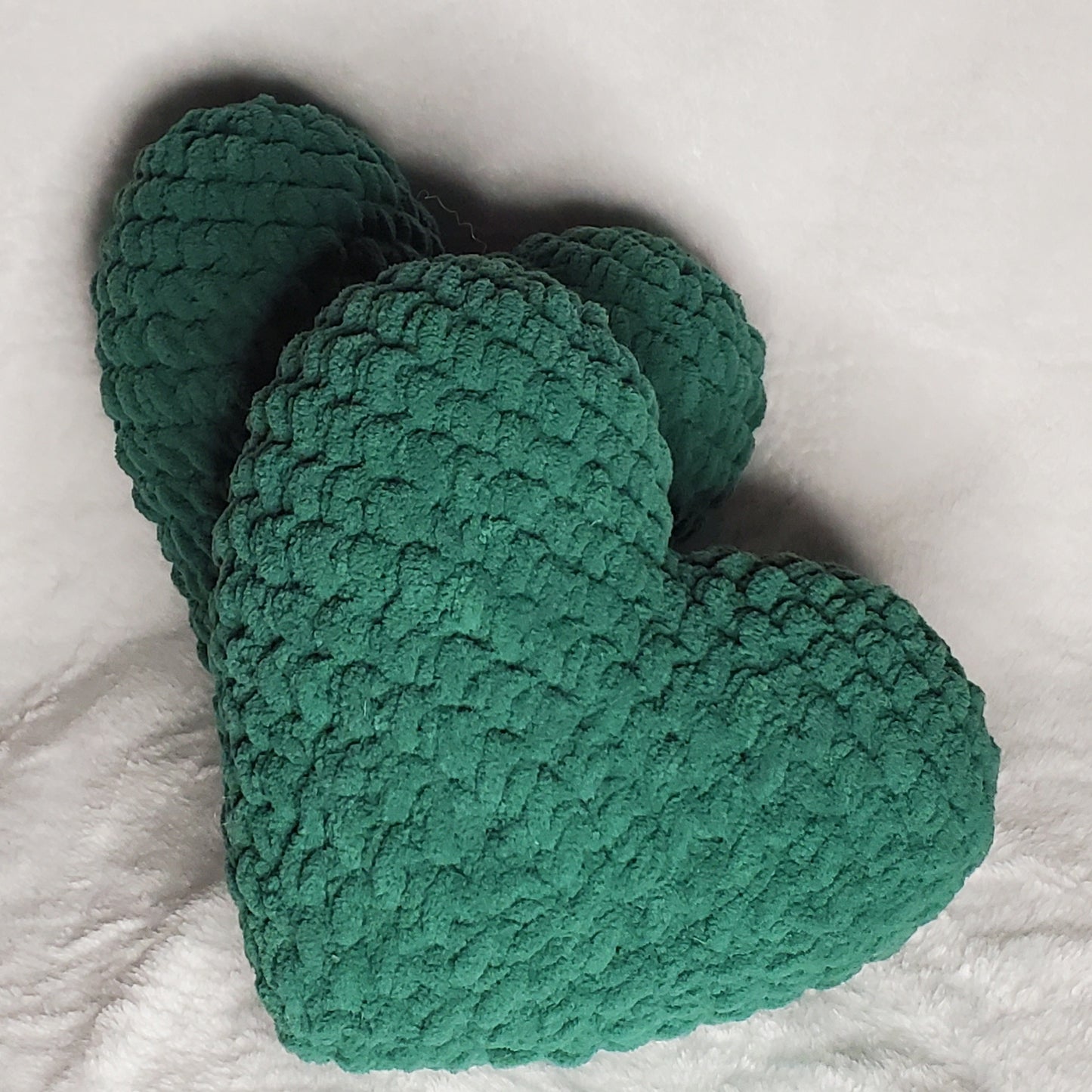 Heart Crochet Plush