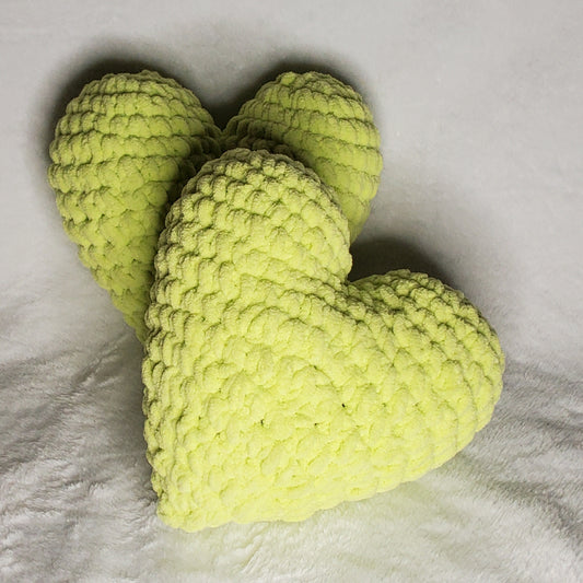 Heart Crochet Plush