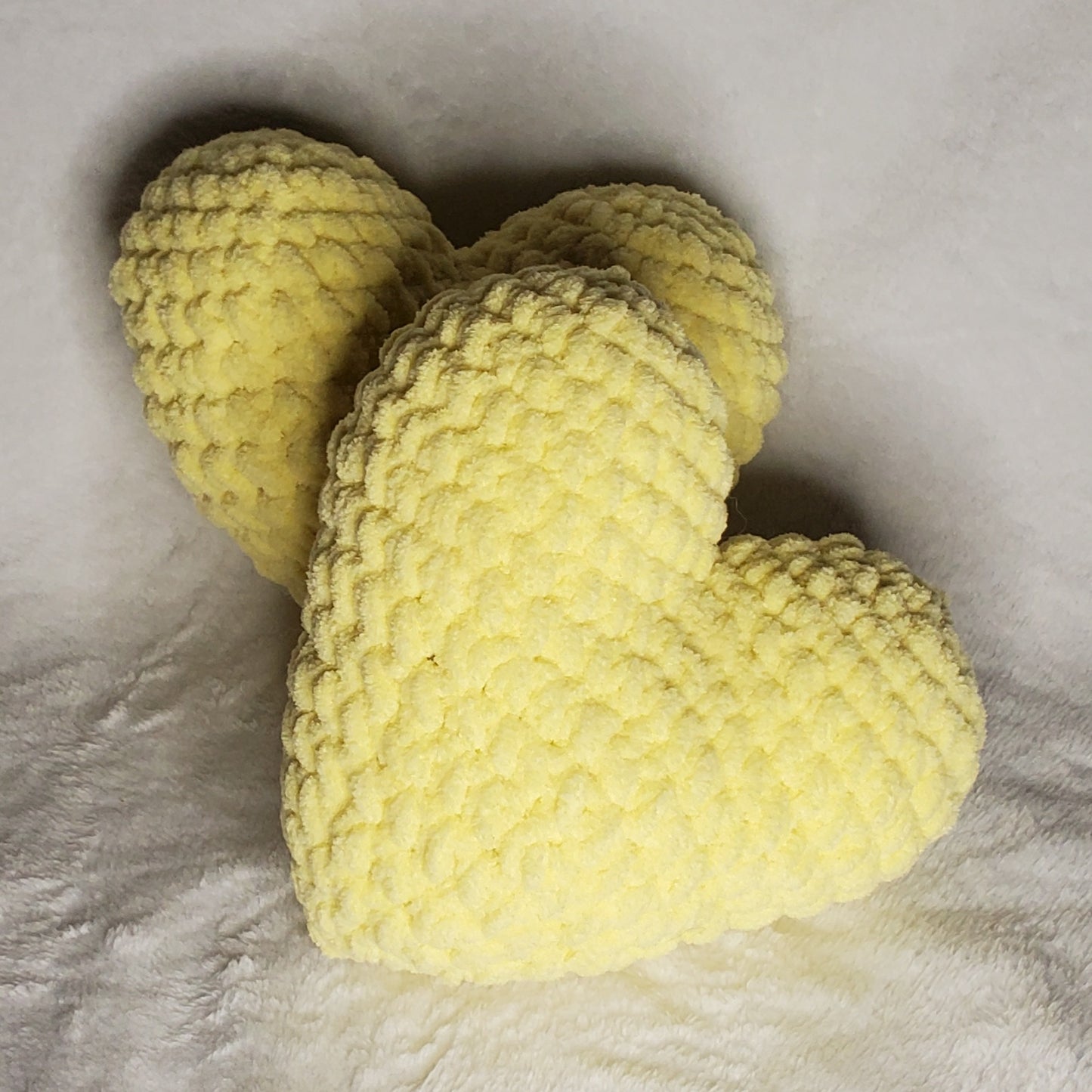 Heart Crochet Plush