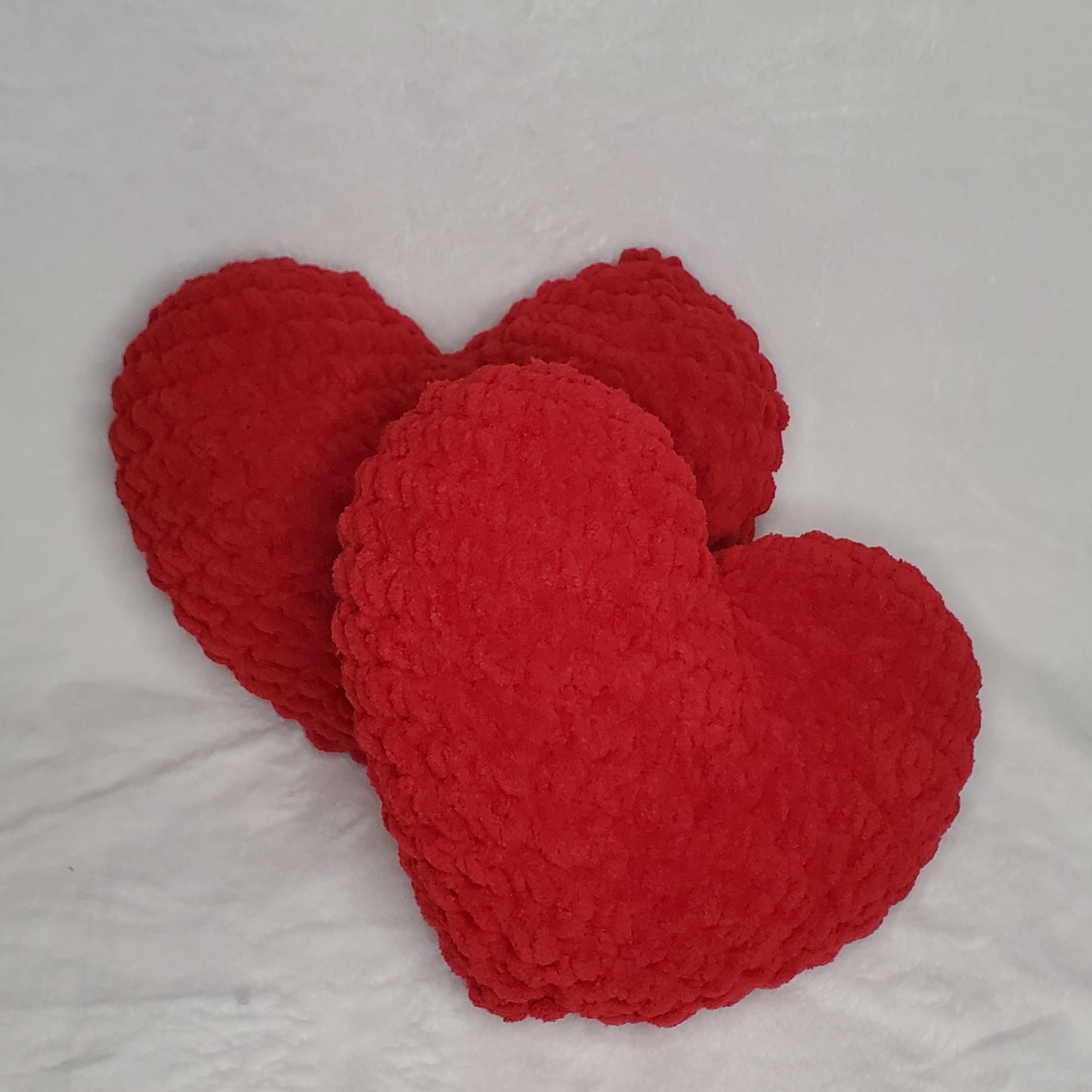 Heart Crochet Plush